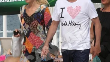 Alina Crisan si-a gasit cu greu un partener de plaja