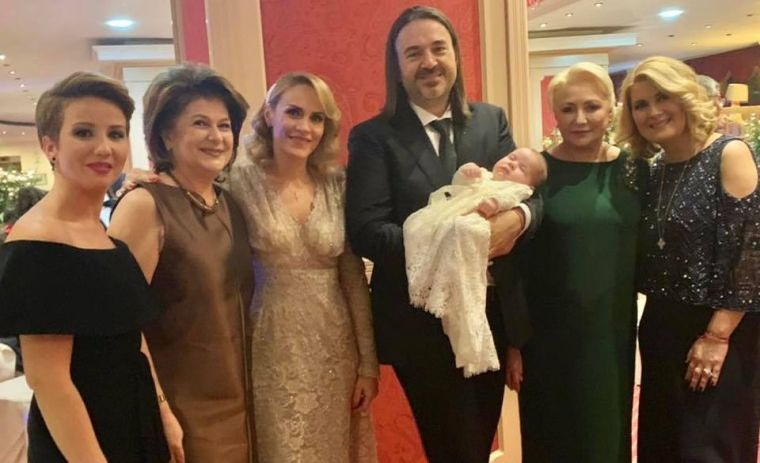 Cum s-a îmbrăcat Viorica Dăncilă la botezul fetiței Alessandrei Stoicescu