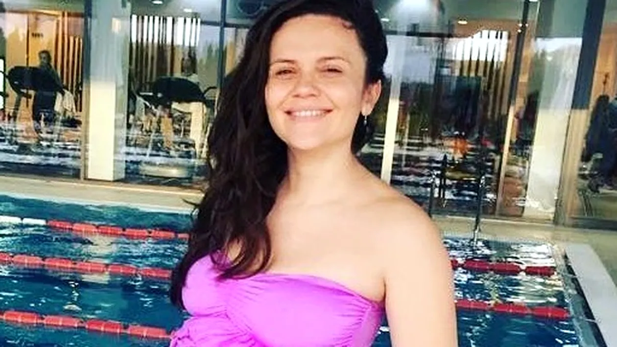 Cristina Şişcanu, la proba costumului de baie! Cum arată soţia lui Mădălin Ionescu înainte cu două luni să nască: ”Aveţi grijă!”