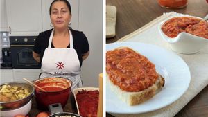 Cât costă un borcan de zacuscă făcut de Gabriela Cristea? După cozonaci, vinde şi din cămară