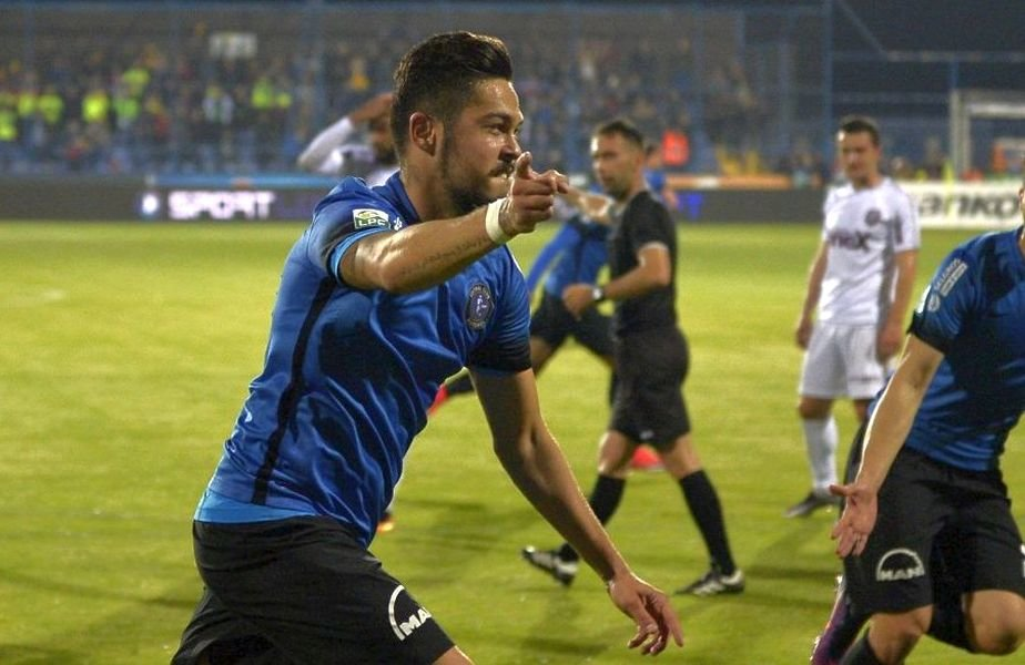 Gabi Iancu a fost ”executat” de Hagi, chiar dacă a înscris golul victoriei cu CFR Cluj, care a însemnat titlul
