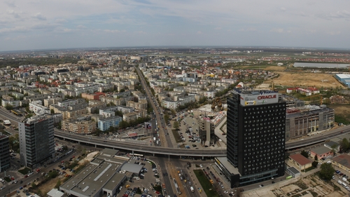 Cum arata Capitala vazuta de sus? 7 fotografii de exceptie de pe cea mai inalta cladire din Bucuresti!
