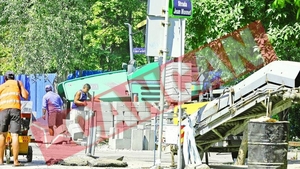 Autoritatile locale "au sarit" cu borduri noi la Liceul "Jean Monnet"