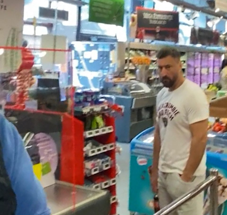 Nelu Iordache, fără mască de protecție
