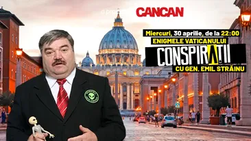 “Conspirații cu gen. Emil Străinu” începe miercuri, 30 aprilie, de la 22:00, LIVE pe YouTube Cancan 