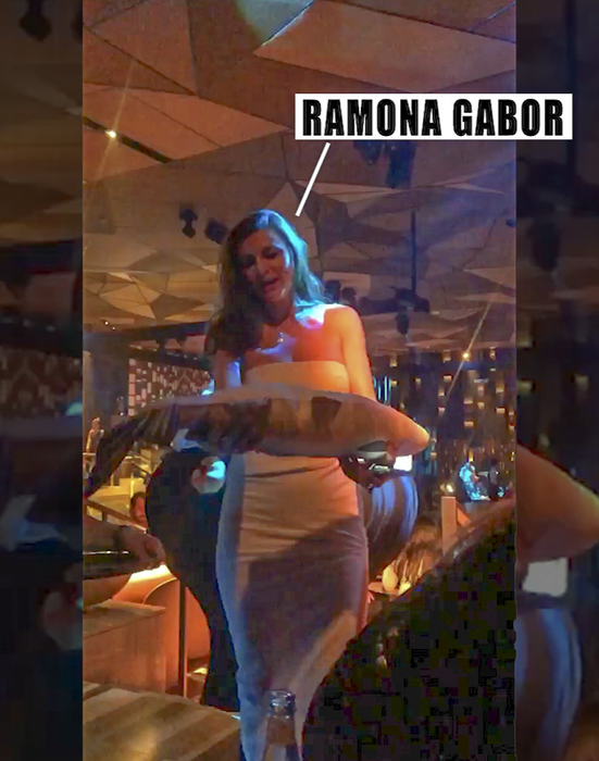 Ramona Gabor și-a făcut ziua în Dubai, 
cu șampanii scumpe, confetti, clovni 
și un tort uriaș