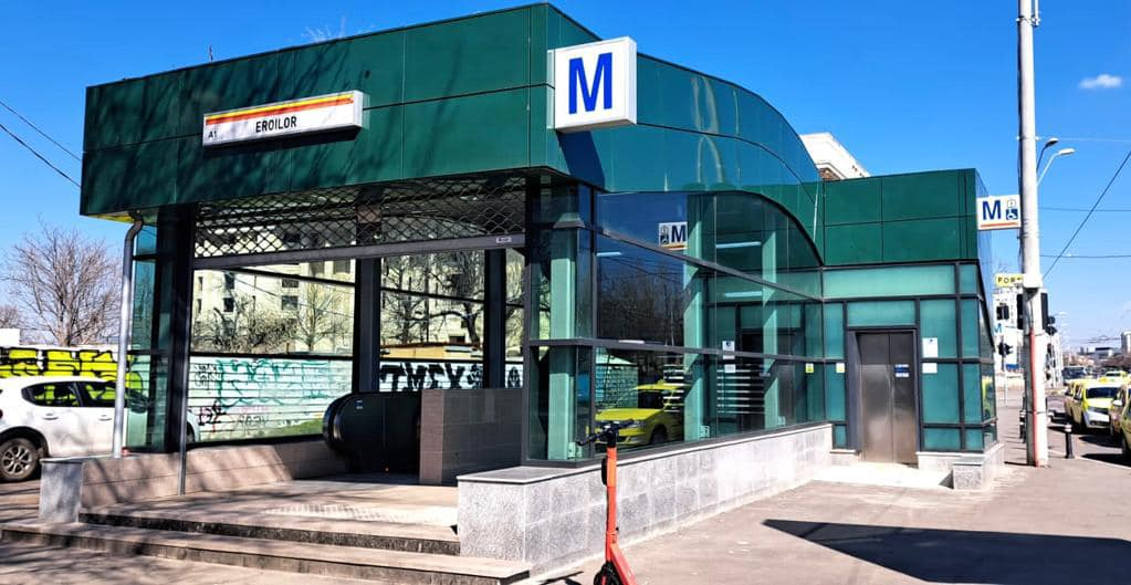 Stația Eroilor, metrou București. Foto: Facebook