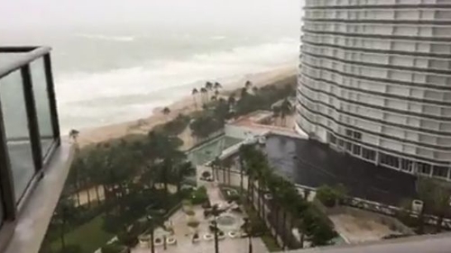 Zgomotul sinistru din timpul uraganului Irma! Oamenii au crezut ca vine sfarsitul lumii VIDEO TERIFIANT