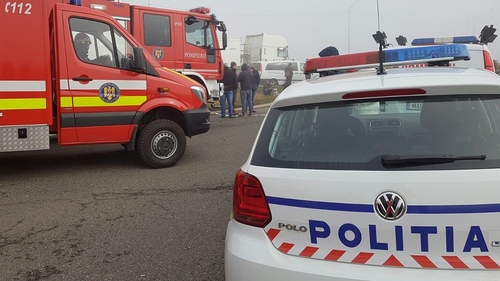 Accident pe DN1! Patru persoane au fost rănite, iar printre ele se află și un copil de cinci ani