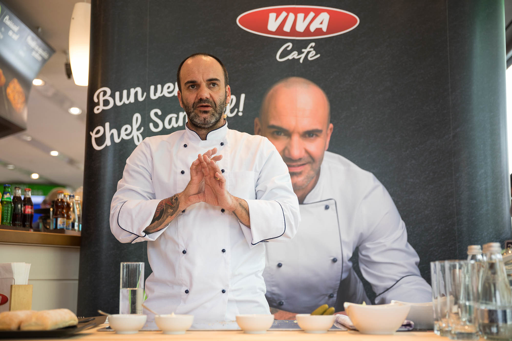 Chef Samuel este un bucătar cunoscut