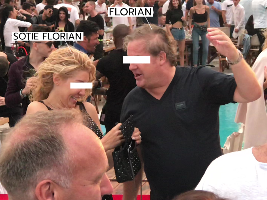 Florian Elvețianul și soția lui, cu trei ani în urmă, la NUBA Mamaia (Foto: CANCAN.RO)