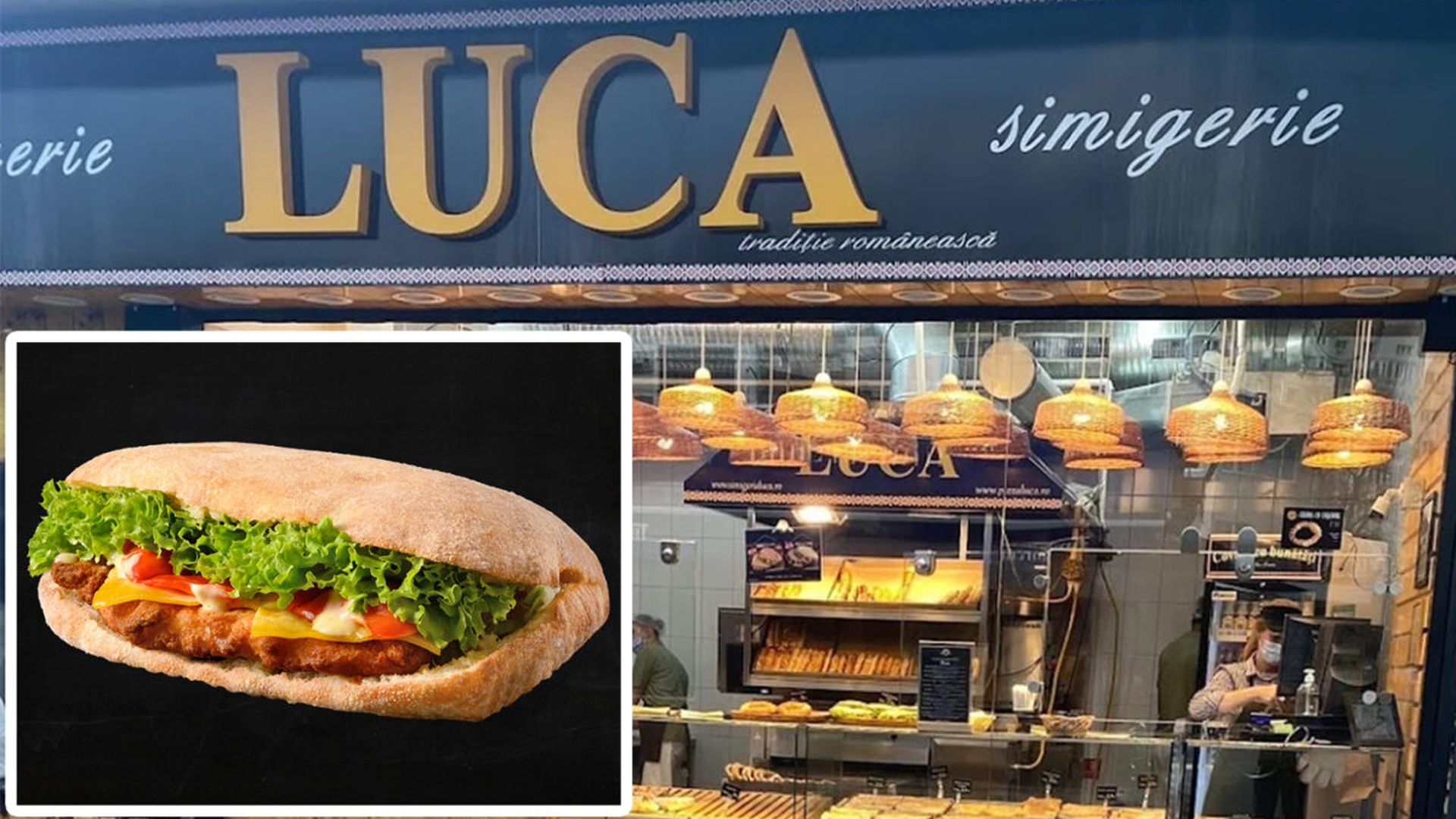 Surpriză! Ce conțin, de fapt, sandvișurile cu șnițel din patiseriile Luca din România