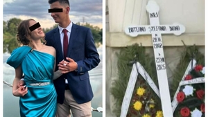 Durere fără margini la înmormântarea celor patru tineri morți în Munții Iezer. Familiile i-au condus pe ultimul drum