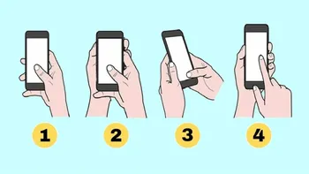 Test de personalitate | Tu cum ții smartphone-ul în mână? Răspunsul îți va spune ce fel de om ești, de fapt