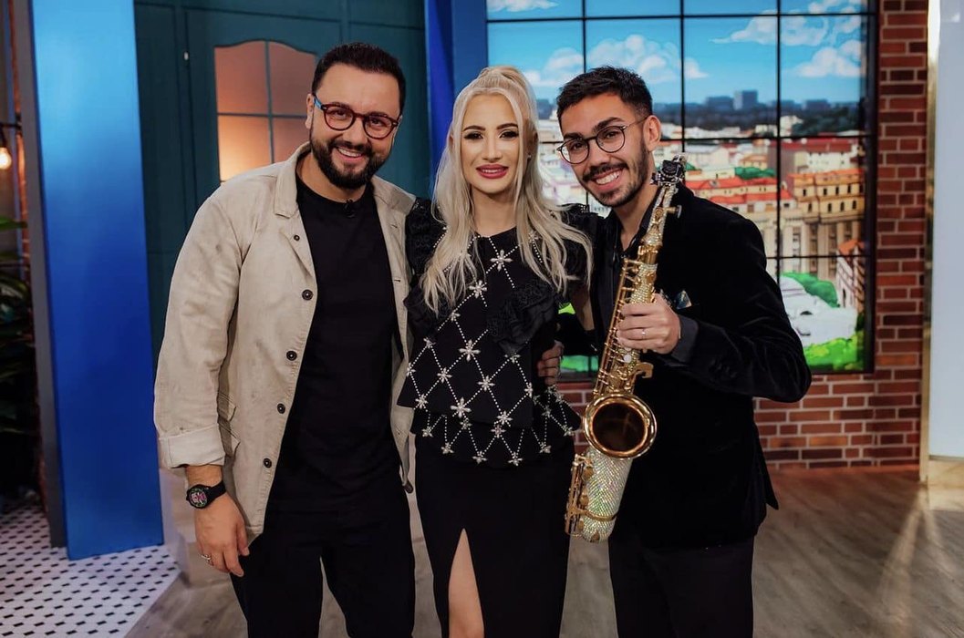 Armin Nicoară alături de Claudia Puican și Cătălin Măruță (Foto: Facebook)