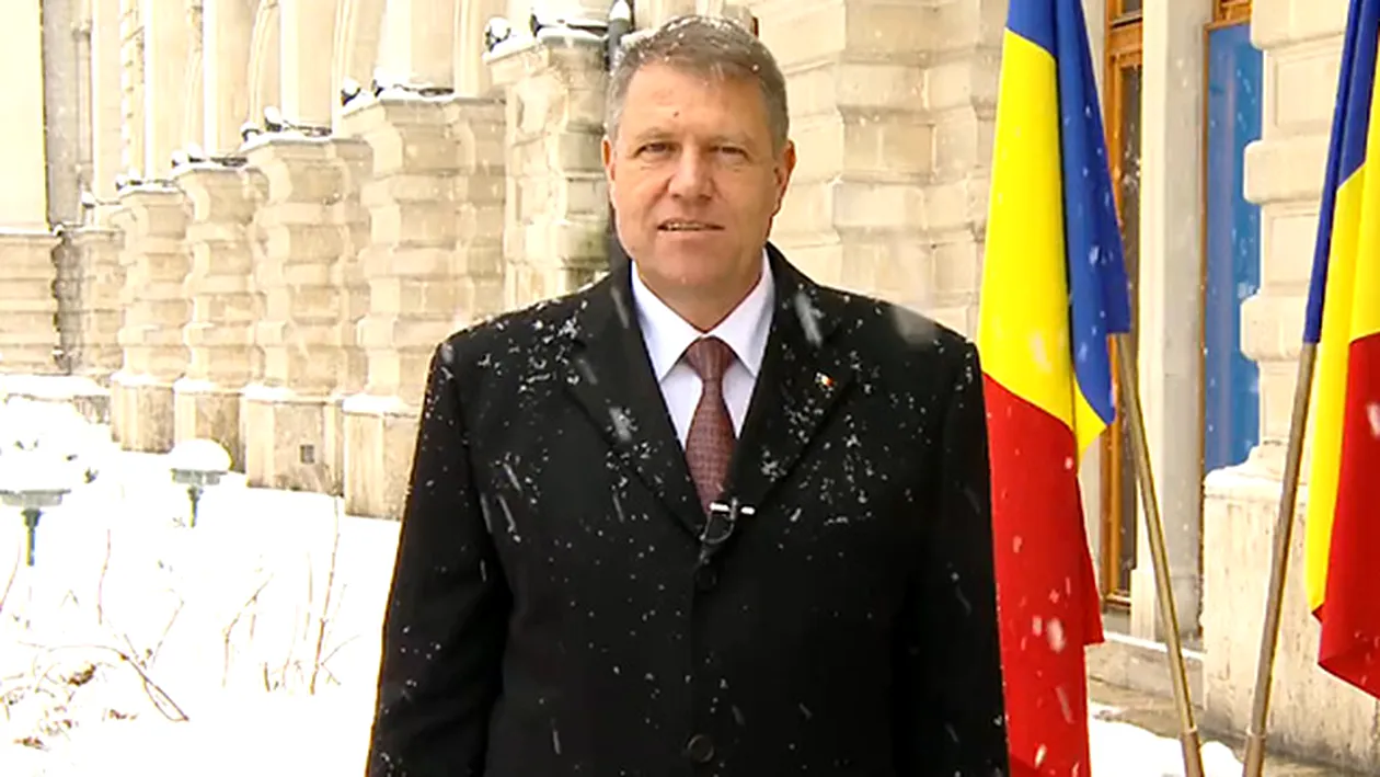 Mesajul presedintelui Klaus Iohannis de Anul Nou: Gandul meu se indreapta azi catre voi toti, concetatenii mei de pretutindeni