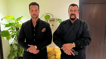 Frații Tate, prieteni la cataramă cu actorul Steven Seagal. Activitățile pe care le fac cei trei împreună