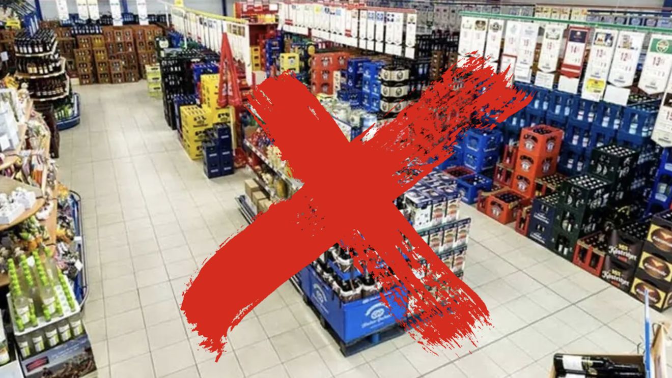 Adio, alcool în supermarketuri și în benzinării. Unde a fost luată această decizie radicală