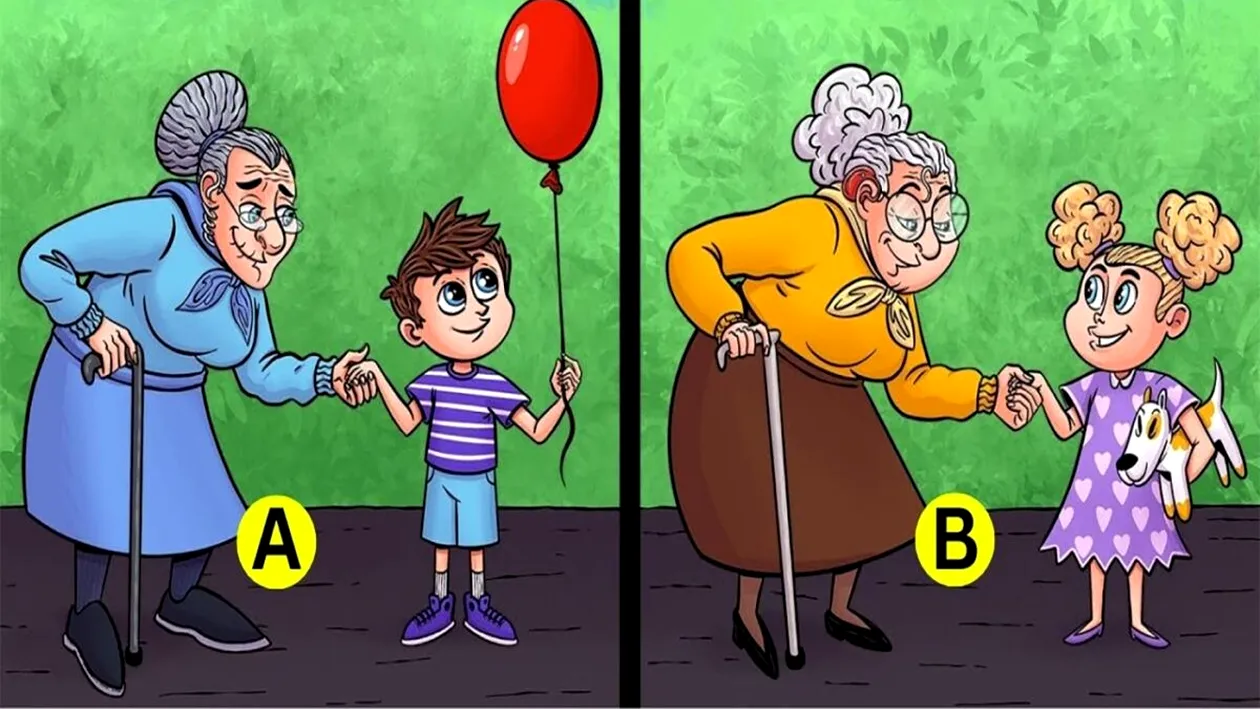 Test de inteligență | Care dintre aceste două bunicuțe este, de fapt, un spion sub acoperire?