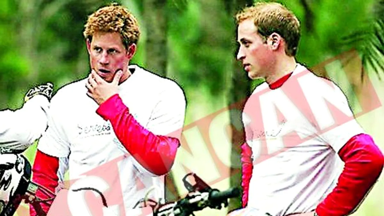 William si Harry au facut diaree