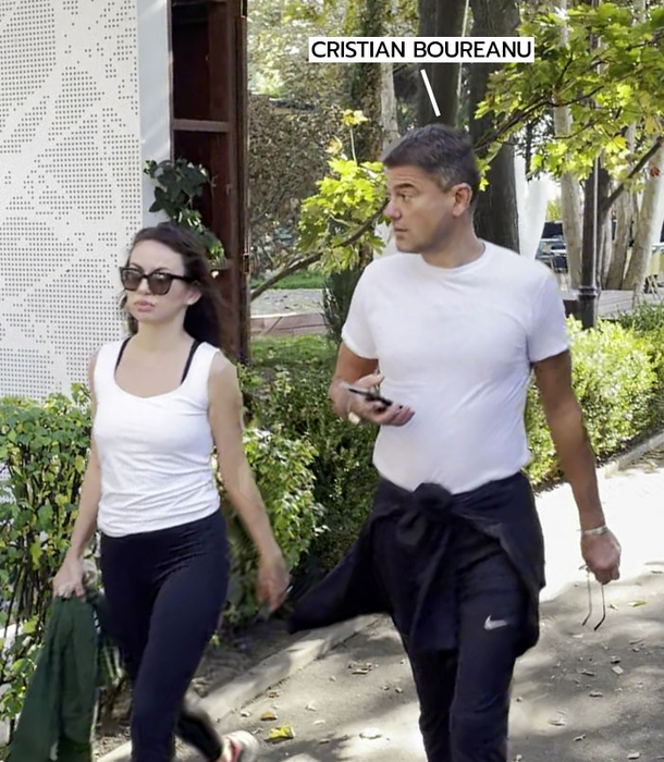 Cristian Boureanu și companioana lui (Foto: CANCAN.RO)