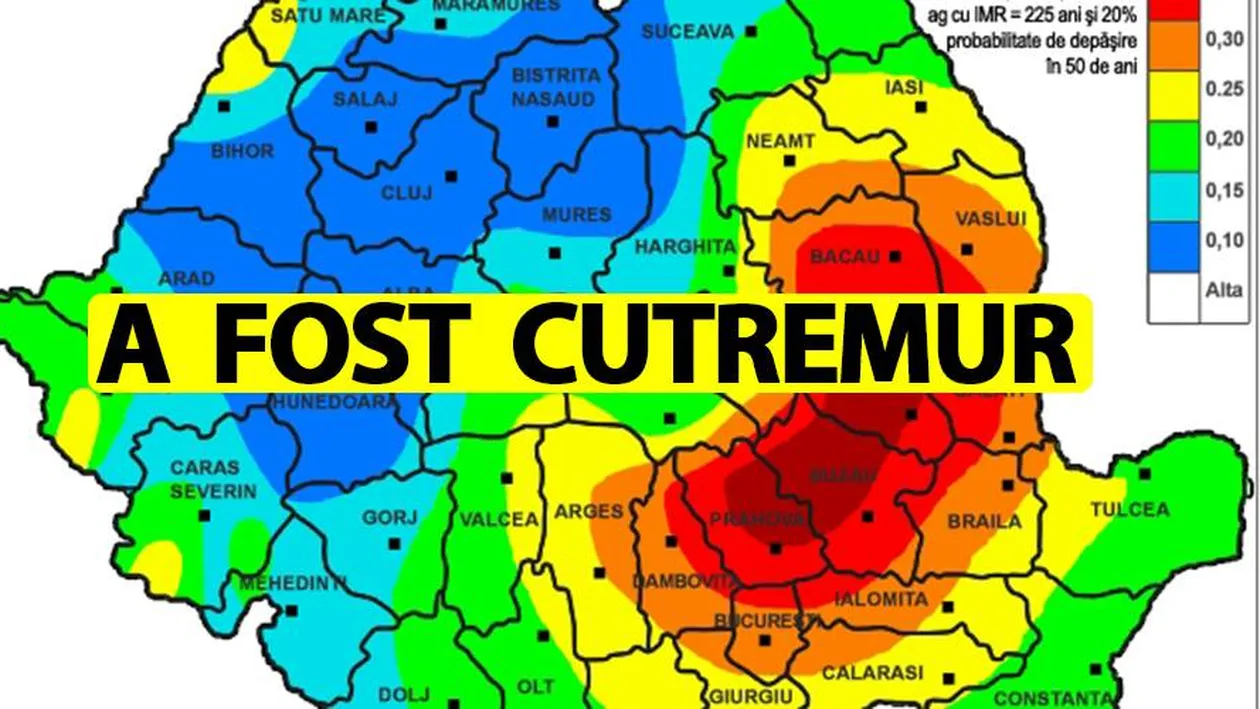 A fost cutremur în România azi-noapte, la EXACT 89 de secunde după miezul nopții. L-ai simțit?!