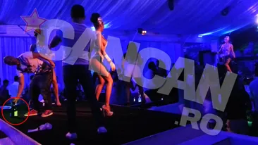 Puya a vrut show cu femei goale si a picat pe locul doi! O animatoare ametita s-a rupt in figuri si i-a luat fata!