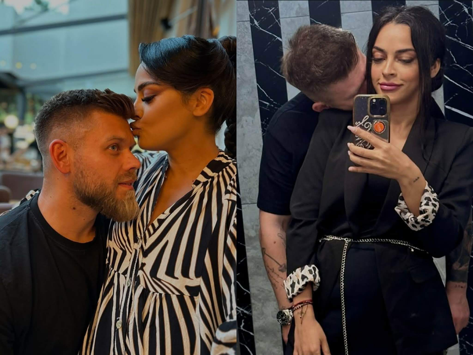 Despărțiți, dar împreună. Ema și Răzvan, în același pat. Bruneta anunțase că nu au divorțat