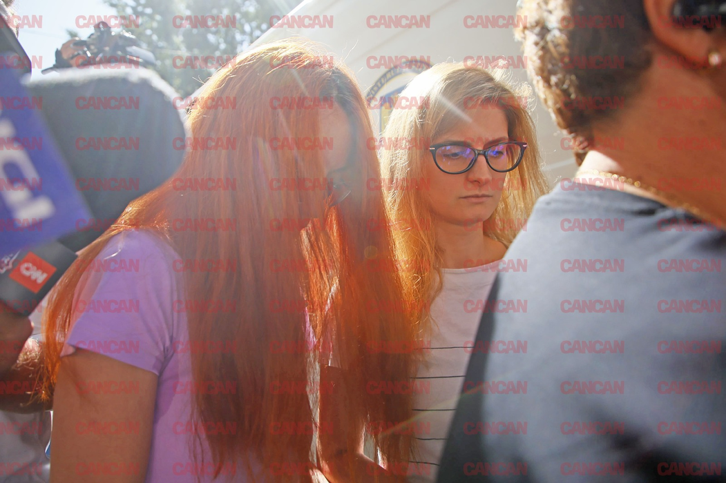 Maria Miron şi Mirela Păiuş au fost scoase din arest pentru procesul de azi /Foto: CANCAN.RO