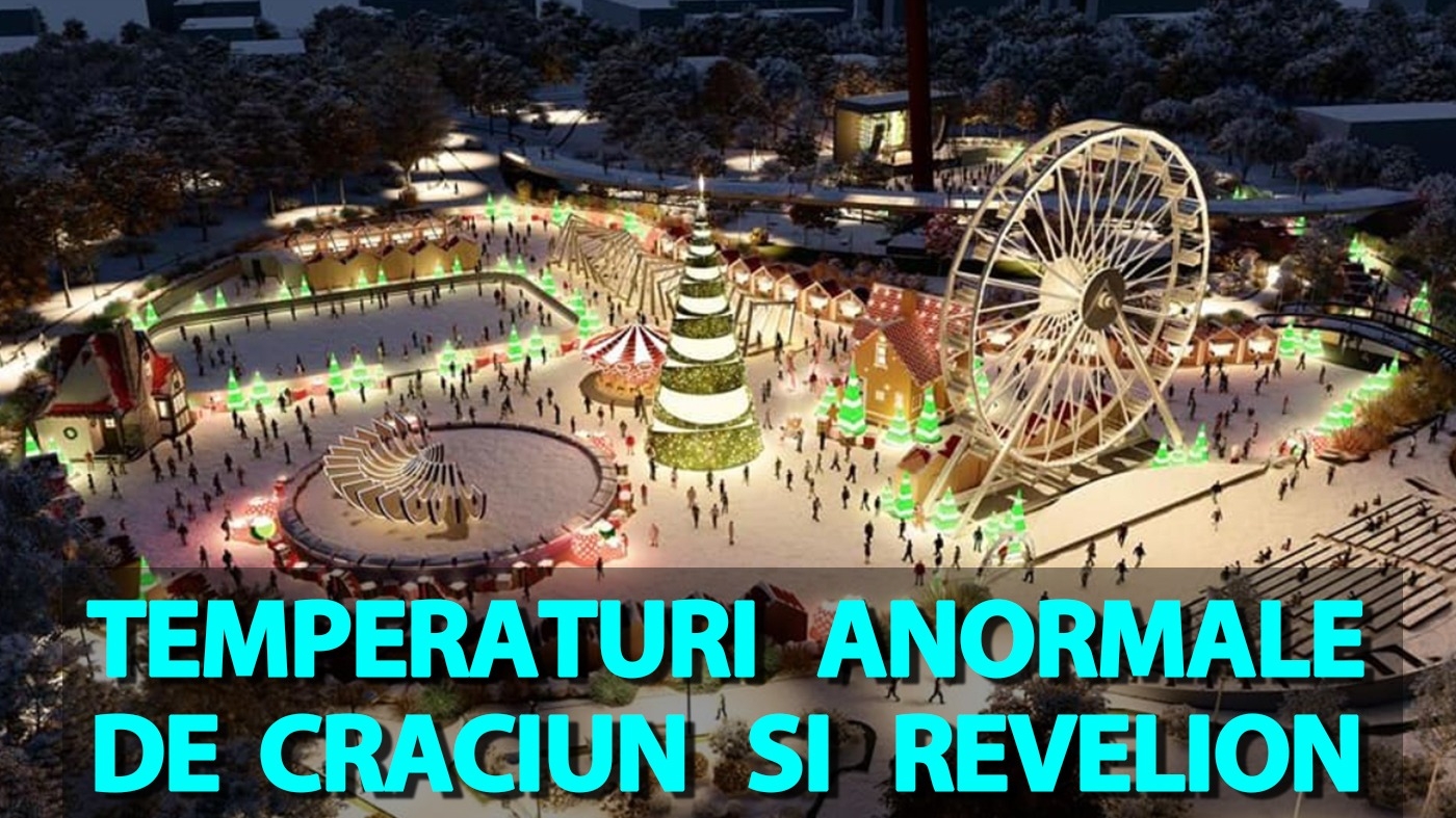 Vremea o ia razna de Crăciun și de Revelion în București. Temperaturi anormale de Sărbători, potrivit meteorologilor EaseWeather