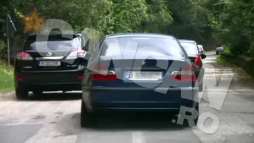 Video de infarct! Madalina Ghenea si Gerard Butler, cursa infernala pe Transfagarasan! Viata le-a fost pusa serios in pericol!