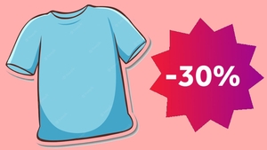 Test de inteligență | Dacă un tricou se ieftinește cu 30%, cu ce procent trebuie scumpit apoi, pentru a ajunge la prețul inițial?