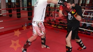El este sacul de box al campionului Daniel Ghita