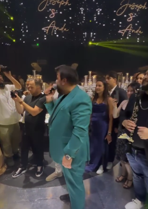 Anda Adam și Yosif Mohaci au avut o nuntă în stil libanez/ Sursa foto: Instagram