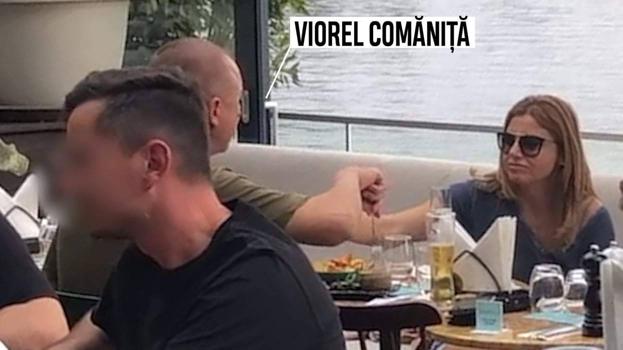 Fostul șef al Vămilor, la masă cu soția
