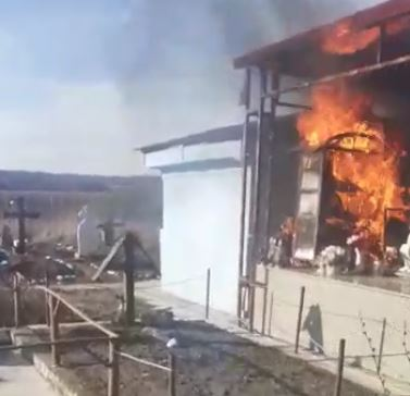 Mormântul Denisei Răducu a luat foc în a doua zi a noului an