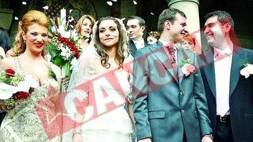 Statui de gheata pentru mire si mireasa