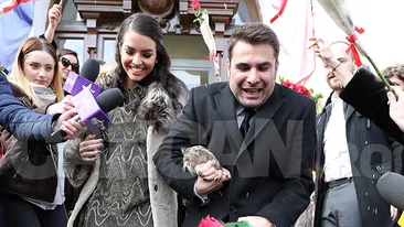 Fostul fotbalist se însoară acum cu Sandra Bachici! Transmitem live de la cununia civilă a lui Adrian Mutu