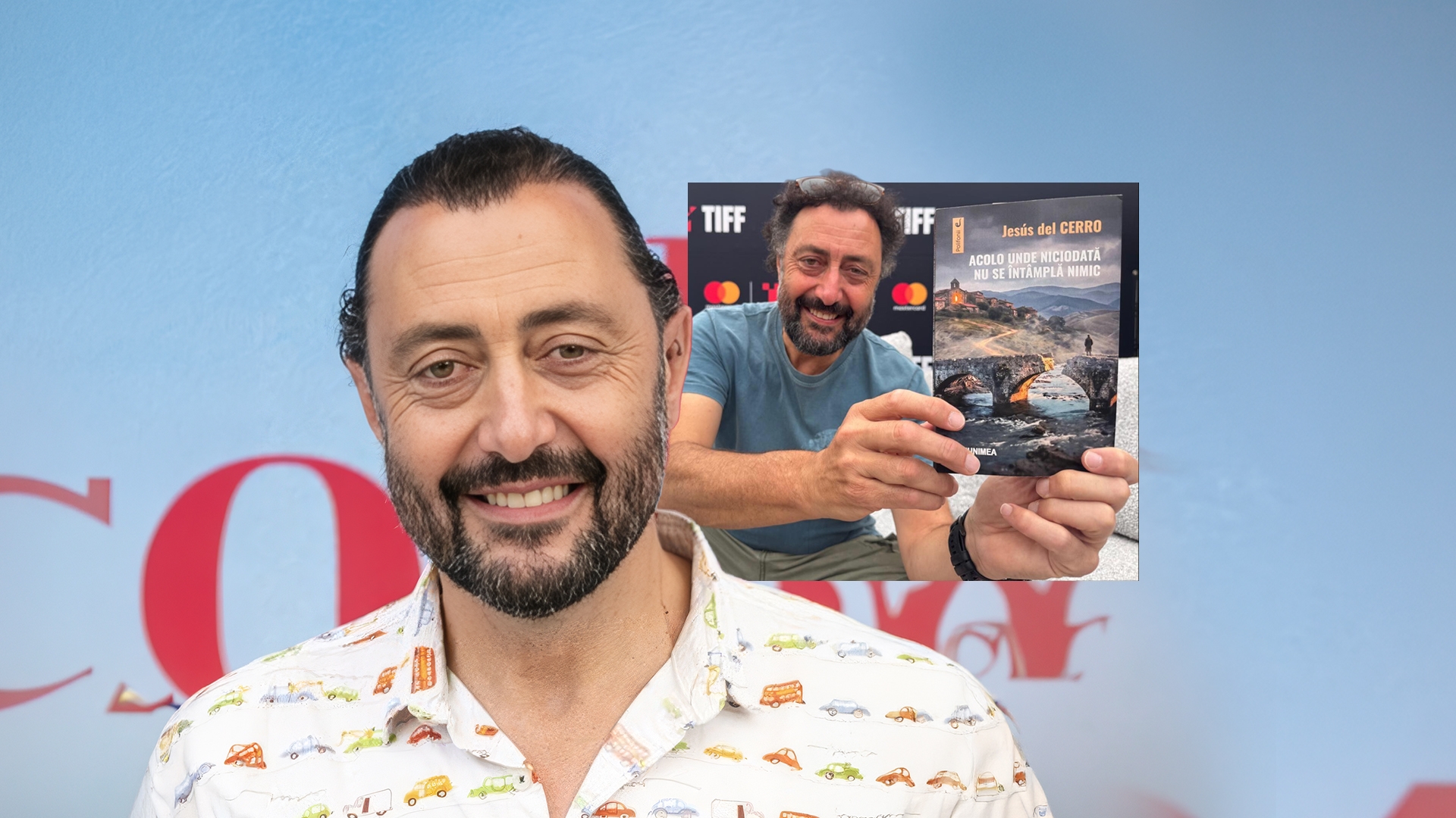 Jesús del Cerro, regizorul spaniol stabilit în România, își lansează romanul la București
