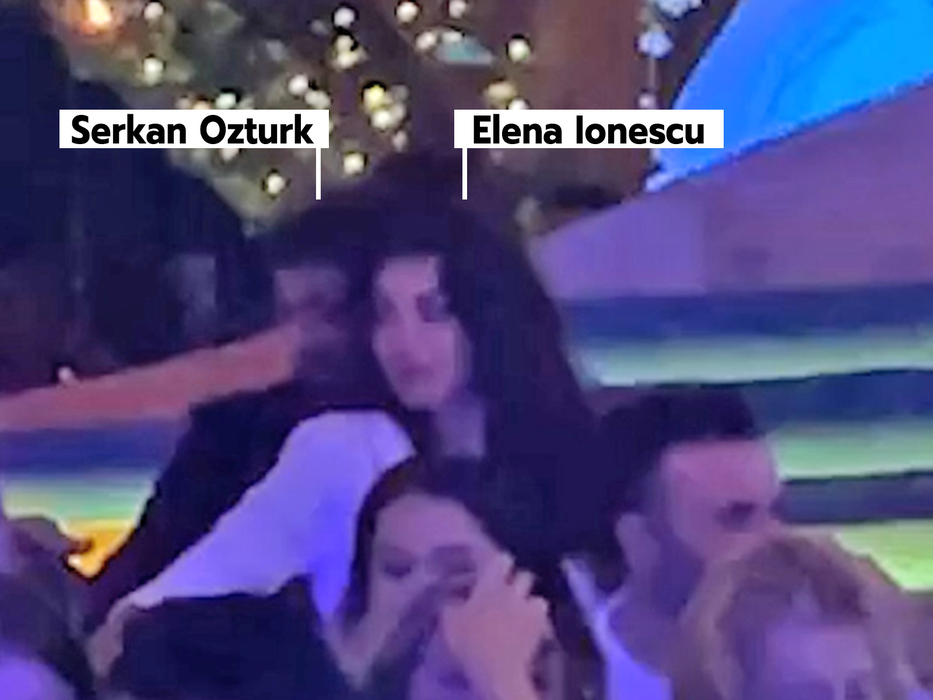Elena Ionescu, la NUBA alături de iubitul ei (Foto: CANCAN.RO)