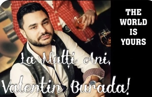 Valentin Burada, fostul iubit al Anei Mocanu, surpriză de proporţii de ziua lui