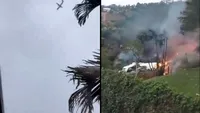 BREAKING! Un avion cu 62 de pasageri la bord s-a prăbușit într-o zonă rezidențială din Brazilia