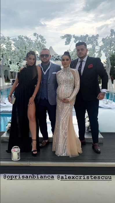 Cum s-a îmbrăcat soția lui Adrian Minune la nunta fiicei sale. Primele imagini cu Karmen în rochie de mireasă. FOTO