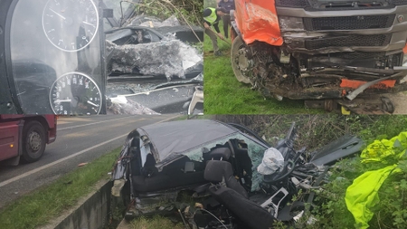 Tragedie în Vinerea Mare! Un tânăr a murit carbonizat, iar alți doi luptă pentru viața lor. Nenorocirea s-a produs pe DN6