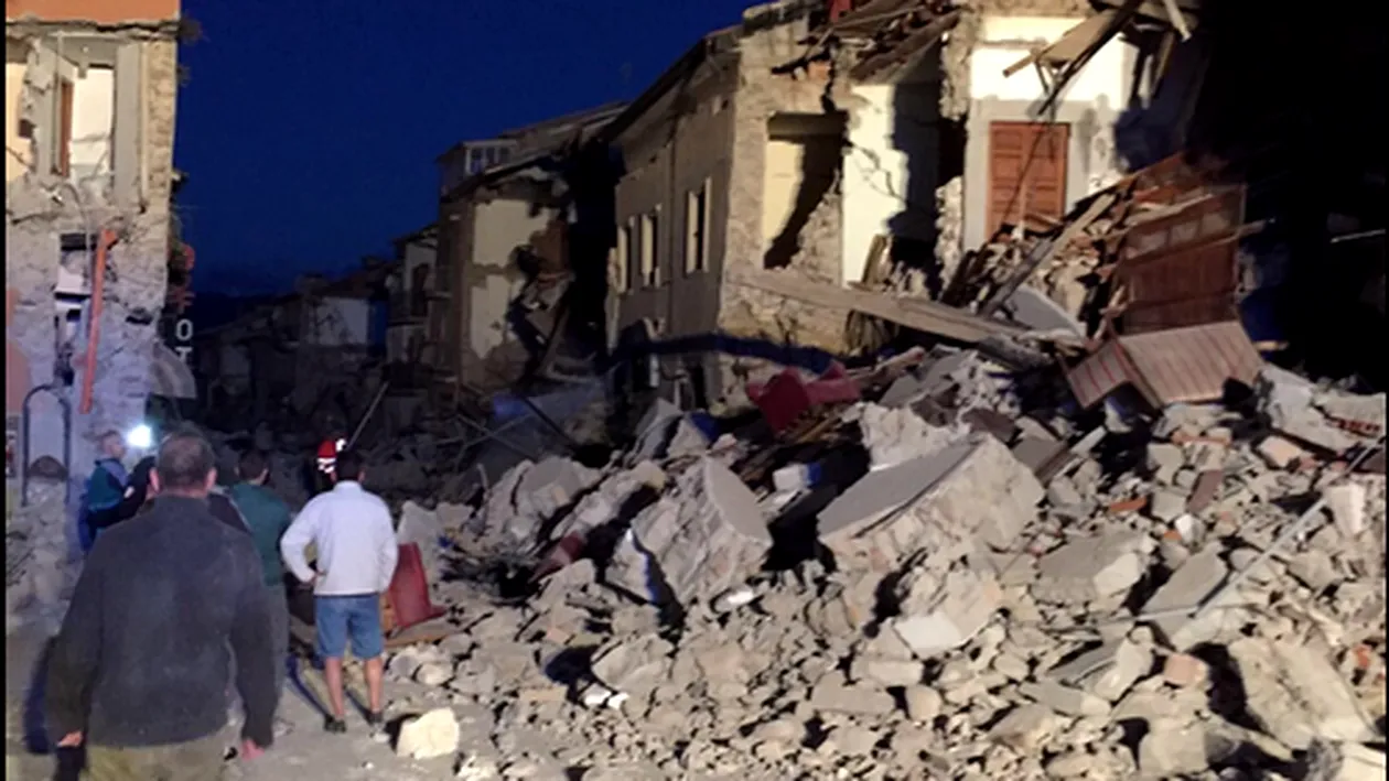 Un român a murit şi alti 2 sunt răniti, în urma cutremurului din Italia