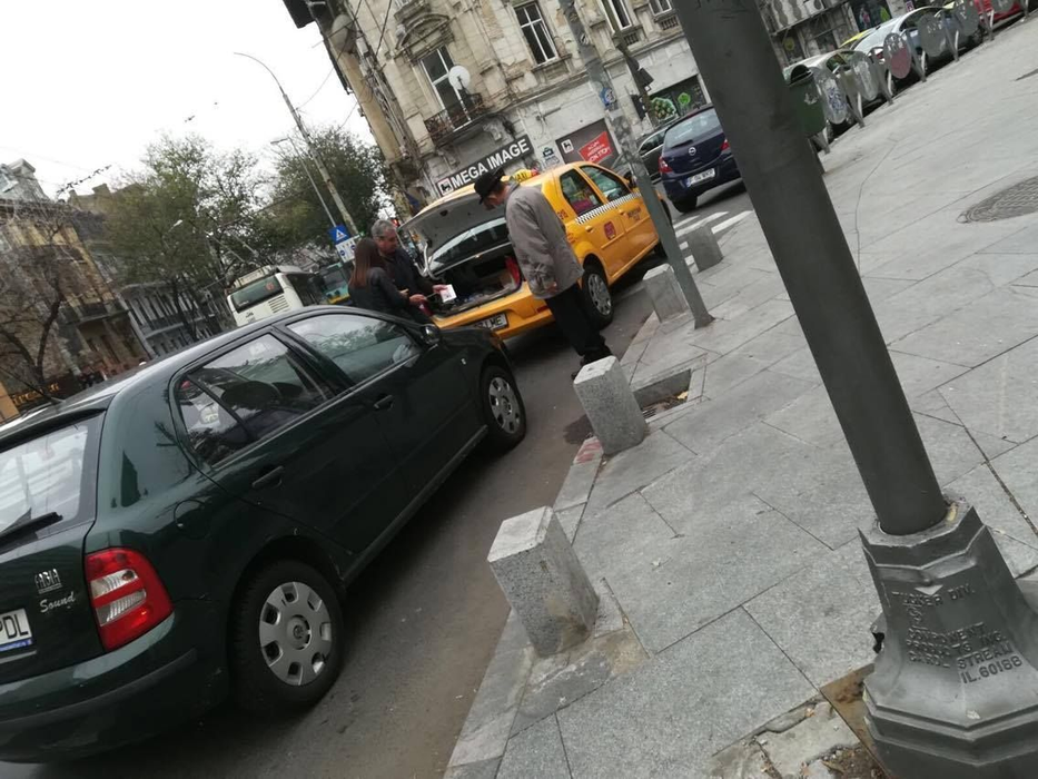 Şoferul de taxi i-a spus prezentatoarei că i-a distrus instalaţia de gaz, aflată în portbagajul „avariat”