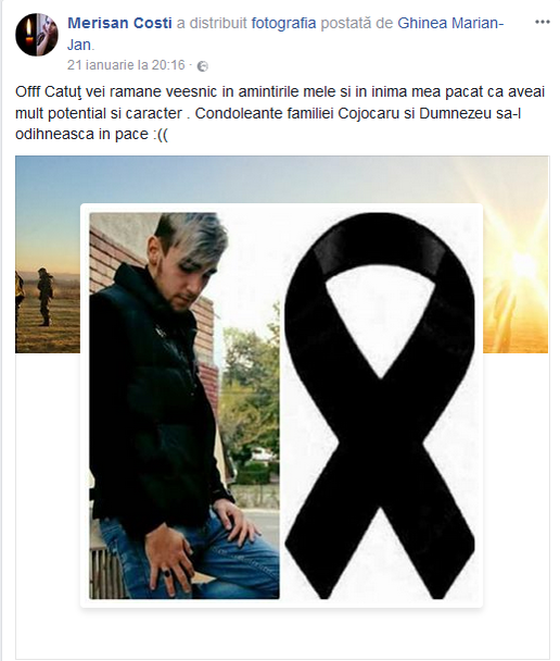 Dublă tragedie pentru soţul Dianei Merişan, tănăra mămică din Buzău care s-a sinucis! Tocmai îi murise prietenul din cauza unei supradoze