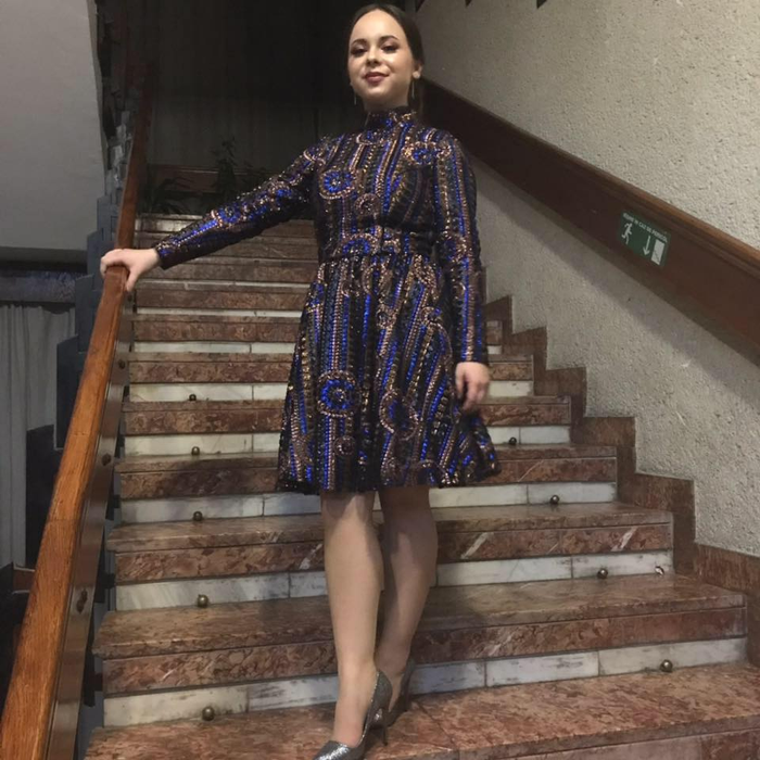 Andreea-Alexia este una dintrele elevele-militar pasionate de literatură