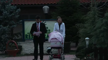 Ce bunic fericit! Victor Socaciu si-a crestinat, sambata, nepotica!