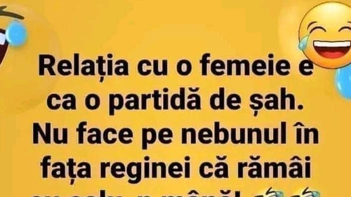 BANCUL DE LUNI | Relația cu o femeie
